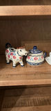 Ceramic Decorative Kitchenware and Glass Fish Figurine - thumbnail 2 of 11