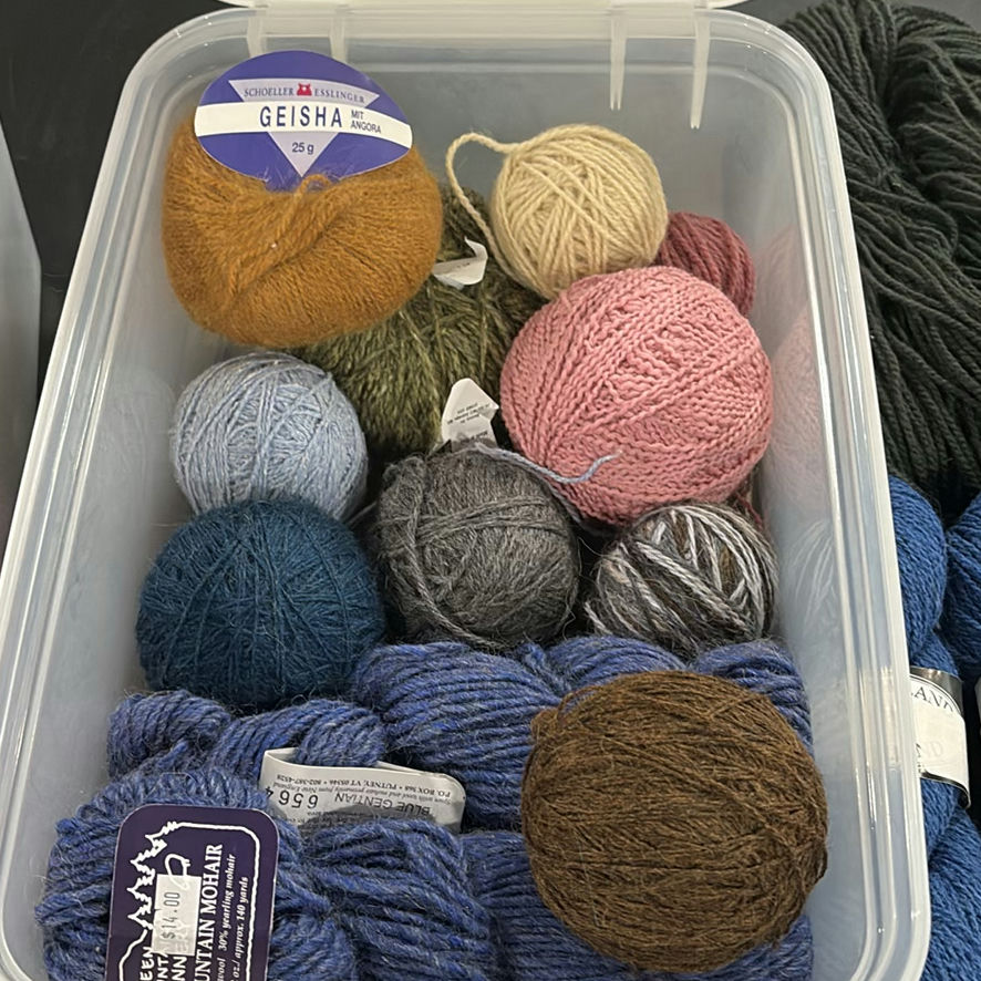 Assorted Fine Yarn and Specialty Fiber Yarn Lot - image 8 of 11