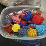Assorted Yarn Skeins and Yarn Scraps - thumbnail 4 of 7