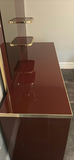 Retro Style Dresser with Vanity Mirror and Shelves - thumbnail 11 of 12