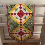 Wooden Quilt Rack with Two Table Top Quilts - thumbnail 3 of 7