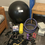 Everlast Exercise Ball and Fitness Accessories Set - thumbnail 1 of 10
