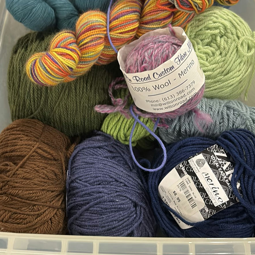 Assorted Silk, Wool, Cashmere, and Merino Yarn Skeins - image 15 of 15