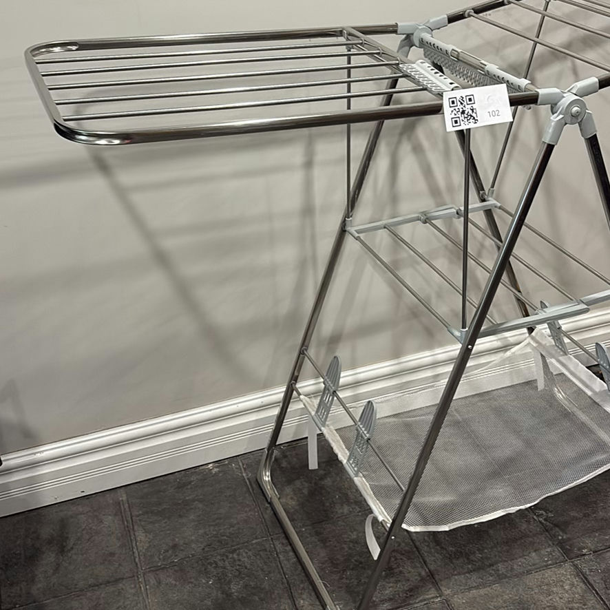 Folding Metal Drying Rack - image 2 of 9