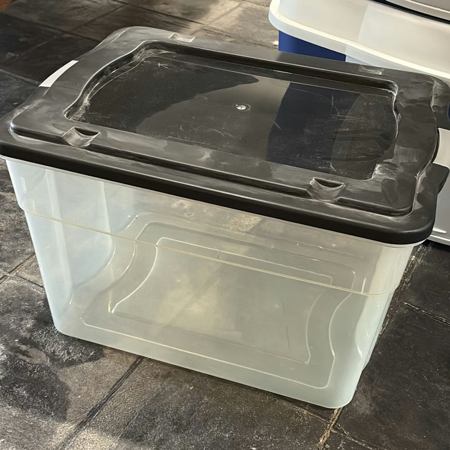 Plastic Storage Totes and Storage Bins with Lids - image 2 of 10