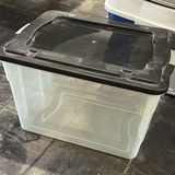 Plastic Storage Totes and Storage Bins with Lids - thumbnail 2 of 10