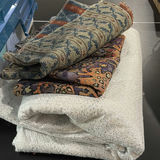 Assorted Fabric and Textile Pieces in Storage Bins - thumbnail 3 of 7