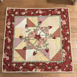 Wooden Quilt Rack with Two Table Top Quilts - thumbnail 2 of 7