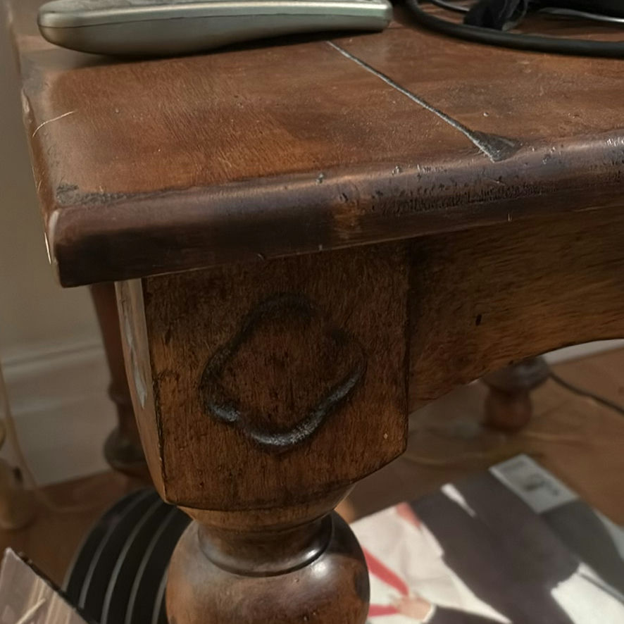Two Wooden Side Tables - image 6 of 7