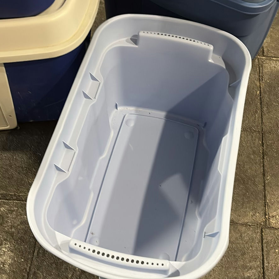 Plastic Storage Totes and Storage Bins with Lids - image 3 of 10
