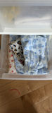 Plastic Drawer Storage Units with Fabric and Sewing Materials - thumbnail 6 of 14
