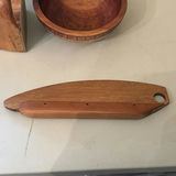 Handcrafted Wooden Basket, Bowl, and Scrapper - thumbnail 10 of 15