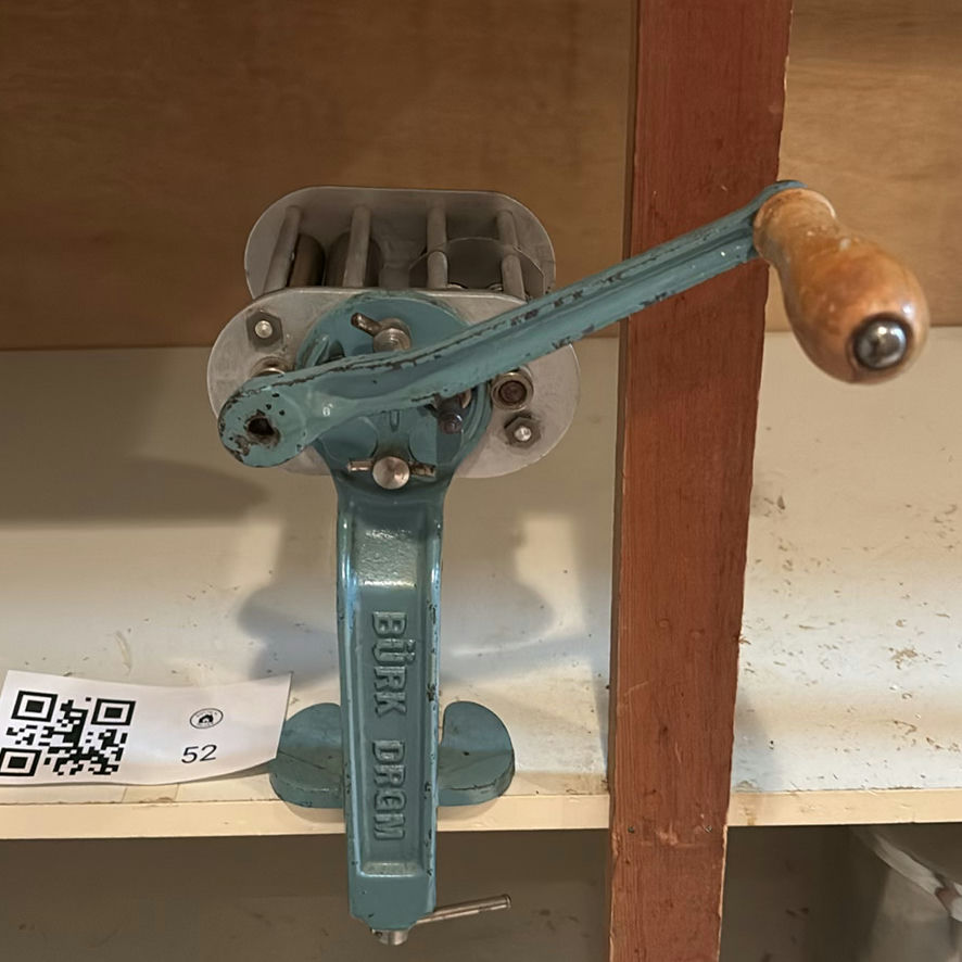 Burk DRCM Hand-Crank Roller Pasta Machine - image 6 of 7