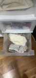 Plastic Drawer Storage Units with Fabric and Sewing Materials - thumbnail 7 of 14
