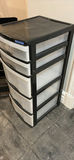Rolling Utility Cart and Plastic Drawer Storage Unit - thumbnail 6 of 7