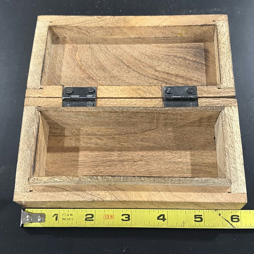Assorted Wooden Decorative and Storage Items - image 4 of 10