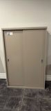 Metal Storage Cabinet with Sliding Doors - thumbnail 1 of 9