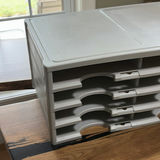 Plastic Desktop Paper Organizer with 12 Trays - thumbnail 2 of 8