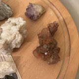 Glass Bottles, Mineral Specimens, and Display Dome - thumbnail 6 of 11