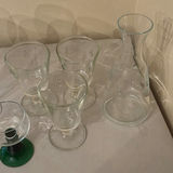 La Rochere Bee Goblets & Carafe, & Assorted Glassware - thumbnail 3 of 12