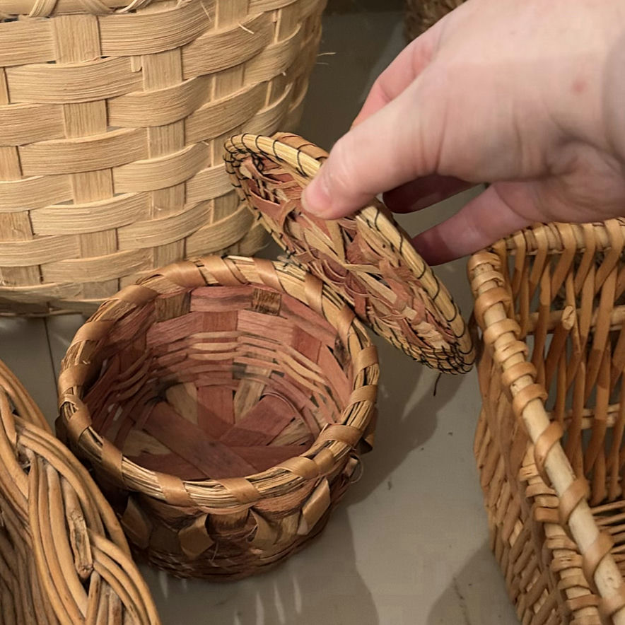 Assorted Woven Storage and Decorative Baskets - image 7 of 11