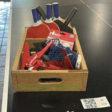 Brunswick Ping Pong Table Top with Paddles and Accessories - thumbnail 9 of 10