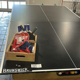 Brunswick Ping Pong Table Top with Paddles and Accessories - thumbnail 3 of 10