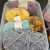 Assorted Yarn Skeins and Yarn Scraps - thumbnail 2 of 7