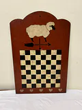 Hand Painted Folkart Chest Board  - thumbnail 1 of 5