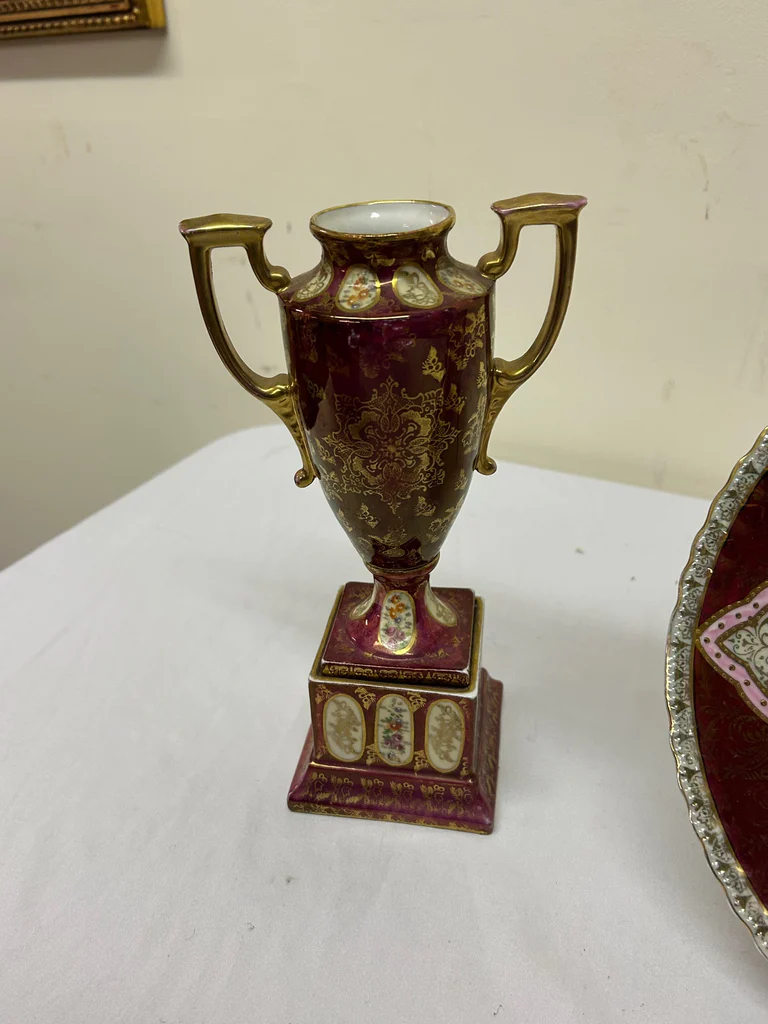 Royal Vienna Porcelain Ewer and Plate  - image 6 of 6