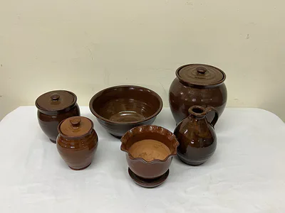 A Collection of Studio Pottery  - Image 1 of 8