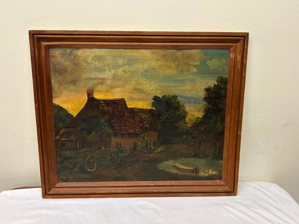 Landscape Oil on Board - image 1 of 6