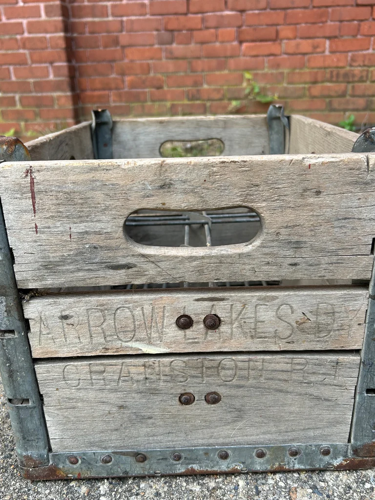 Vintage Advertising Milk Crate - image 3 of 5