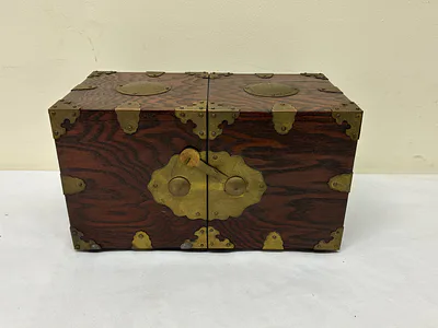 Oriental Jewelry Box - Image 1 of 8