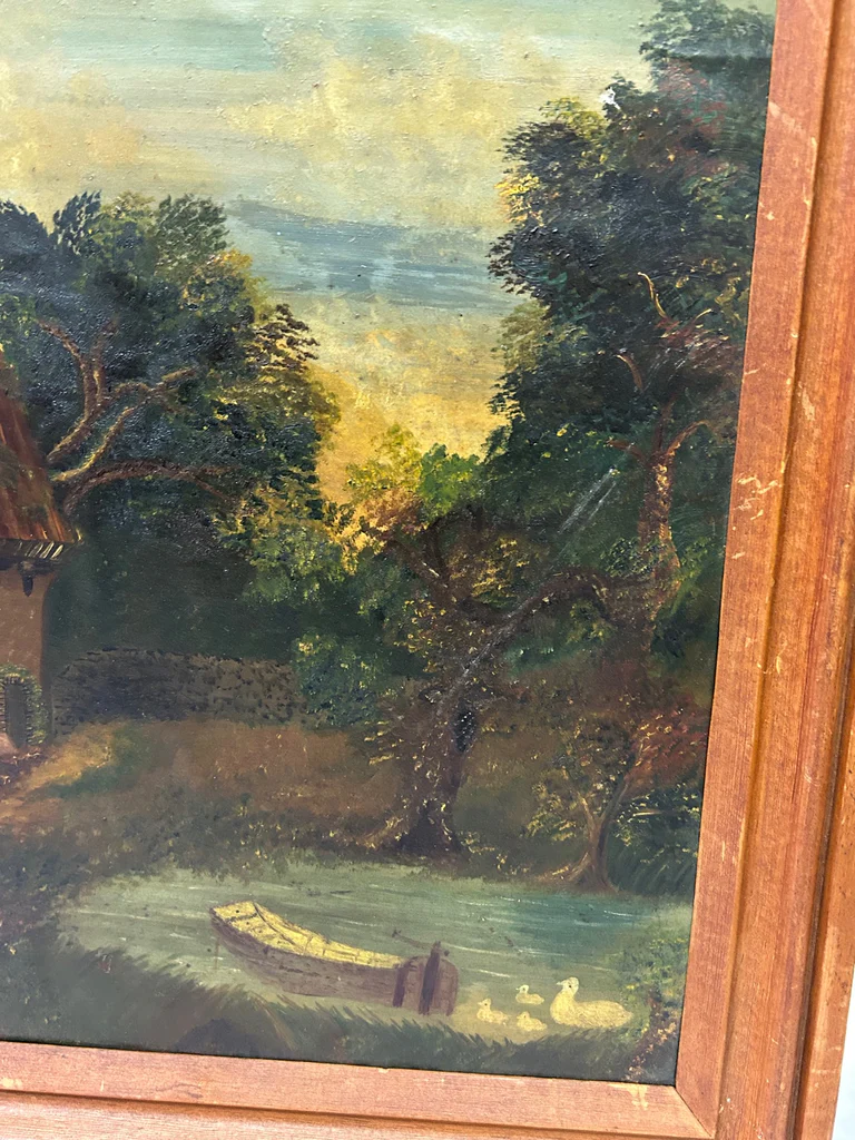 Landscape Oil on Board - image 4 of 6