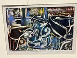 A Collection of Three Woodcut Art Signed - thumbnail 7 of 7