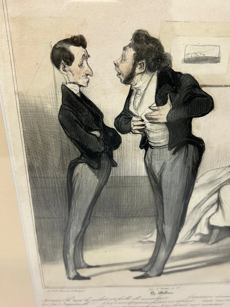 Honroe Daumier French Caricature Lithographs - image 3 of 6