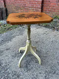 Hitchcock Stenciled Candle Stand  - thumbnail 5 of 6
