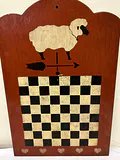 Hand Painted Folkart Chest Board - thumbnail 4 of 5