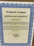 All Dogs Go To Heaven Production Cel - thumbnail 3 of 5