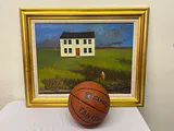 Landscape W/ Home Oil Painting  - thumbnail 2 of 5