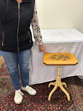 Hitchcock Stenciled Candle Stand - thumbnail 2 of 6