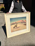 Airbrush Hand Colored Whitetail Deer - thumbnail 1 of 6