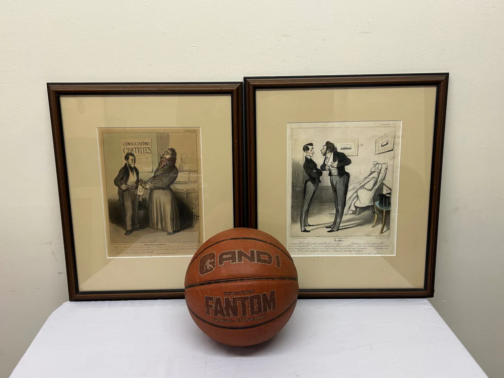 Honroe Daumier French Caricature Lithographs - image 2 of 6