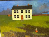Landscape W/ Home Oil Painting - thumbnail 4 of 5