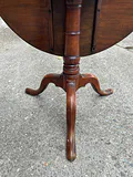 Round Cherry Tilt Top Table - thumbnail 5 of 6