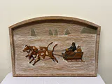 Carved Wood Folkart  - thumbnail 1 of 5