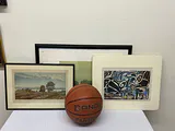 A Collection of Three Woodcut Art Signed - thumbnail 2 of 7