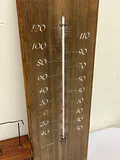 Vintage Mantle Clock & Thermometer - thumbnail 5 of 7