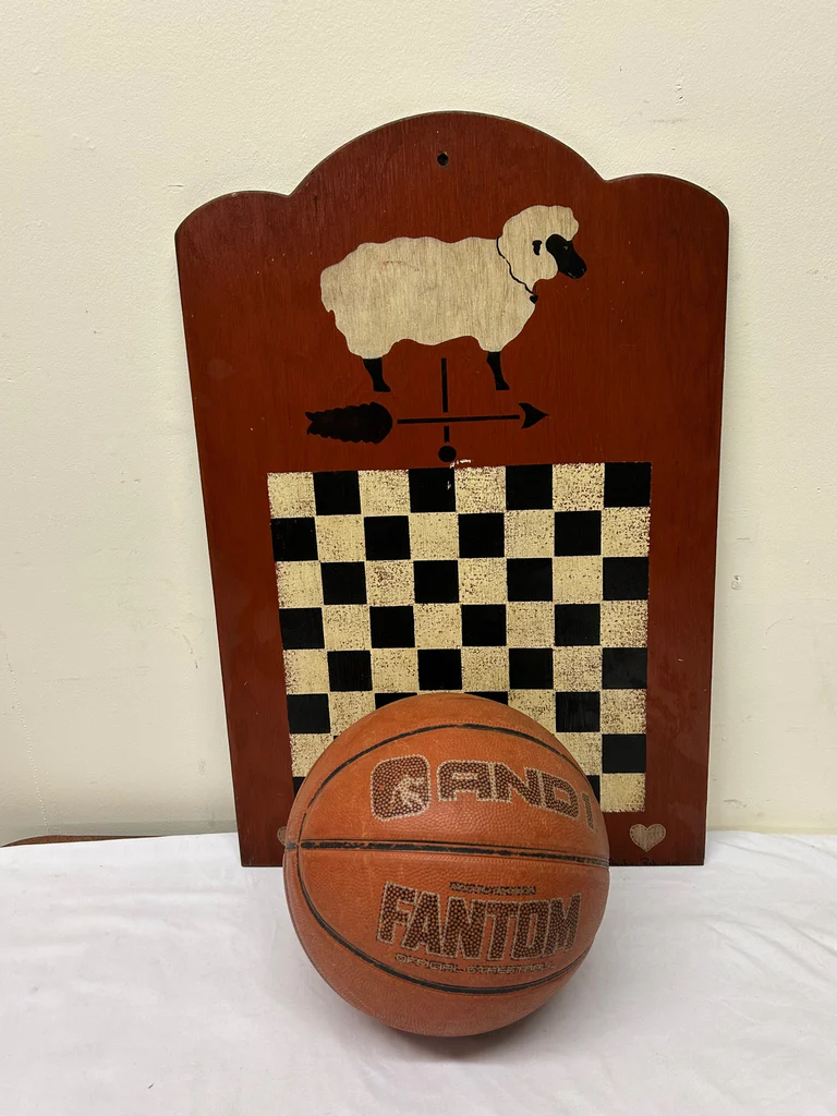 Hand Painted Folkart Chest Board  - image 3 of 5
